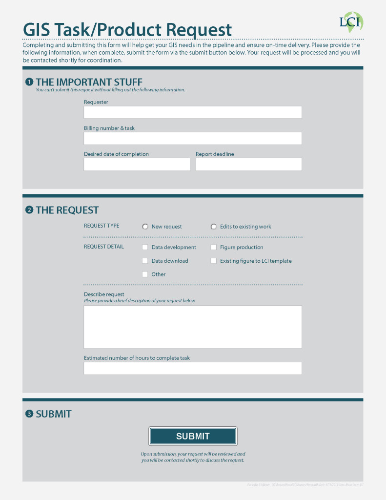 GIS Request Form